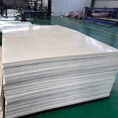 Folha de plástico HDPE de qualidade alimentar para corte e moldagem resistente a produtos químicos com 0,3-200 mm